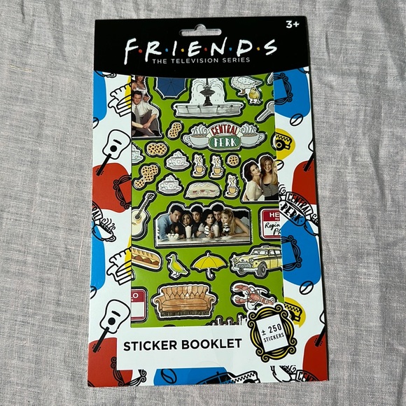 FRIENDS | Other | Friends The Tv Show Stickers 25 Scrapbook Stickers ...